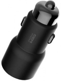 FM-трансмиттер Xiaomi RoidMi/MOJIETU 3S BFQ04RM Bluetooth Car FM-Transmitter (3.4A/20W, 2USB) Black (1A081OVB)